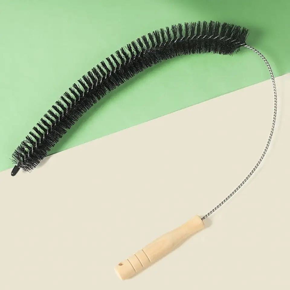 Bendable Vent Cleaning Brush, Wooden Handle Nylon Duster Brush, Flexible Long Multipurpose Duster, Household Coil Curling Brush Bendable Vent Cleaning Brush, Wooden Handle Nylon Duster Brush, Flexible Long Multipurpose Duster, Household Coil Curling Brush